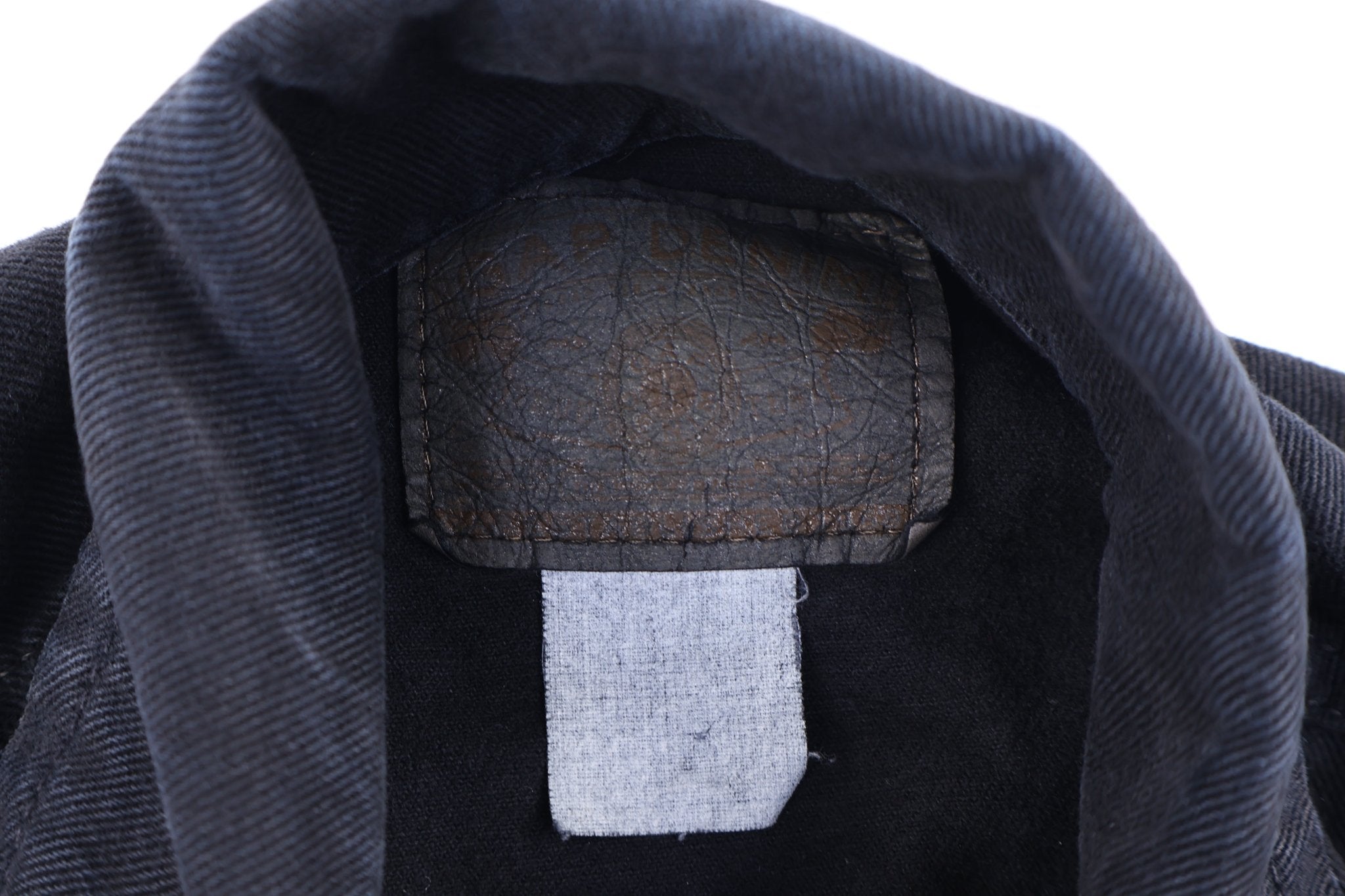 Vintage GAP Black Denim Trucker Jacket - Jacket - Thrifted Threads