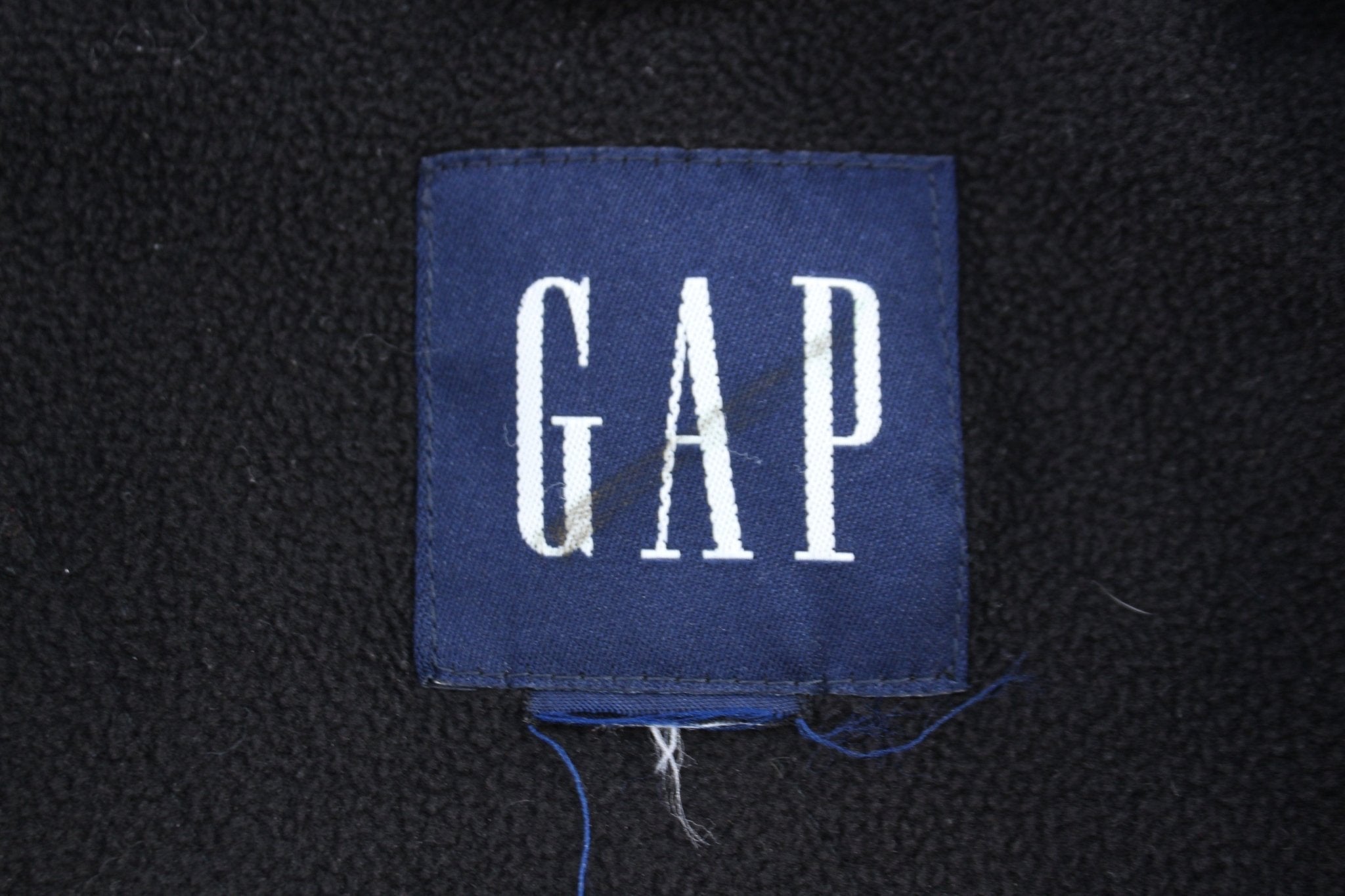 Vintage GAP Black Tactical Full Zip Vest - Vest - Thrifted Threads