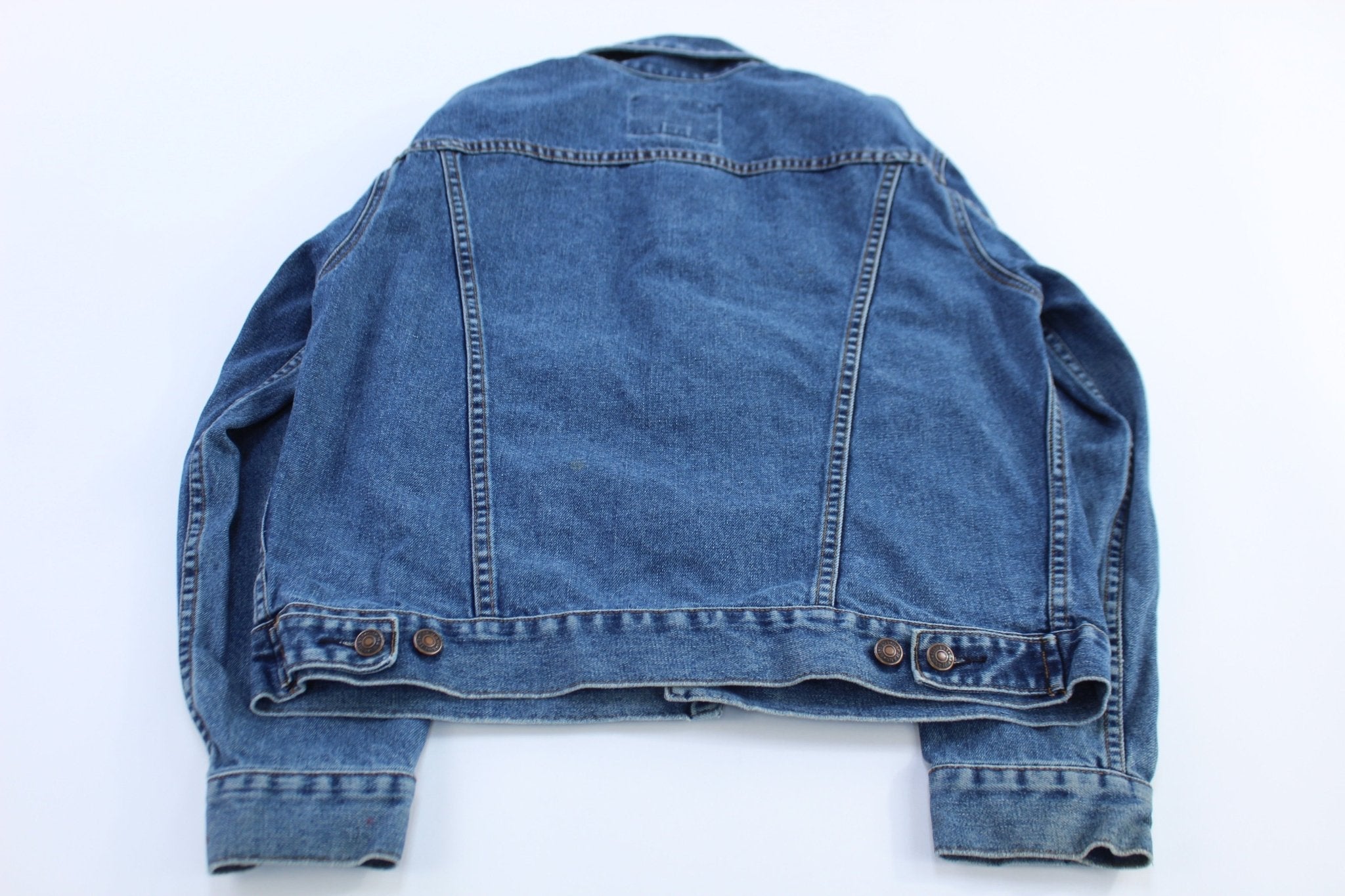 Vintage Gap Blue Jeans Dark Wash Denim Jacket - ThriftedThreads.com