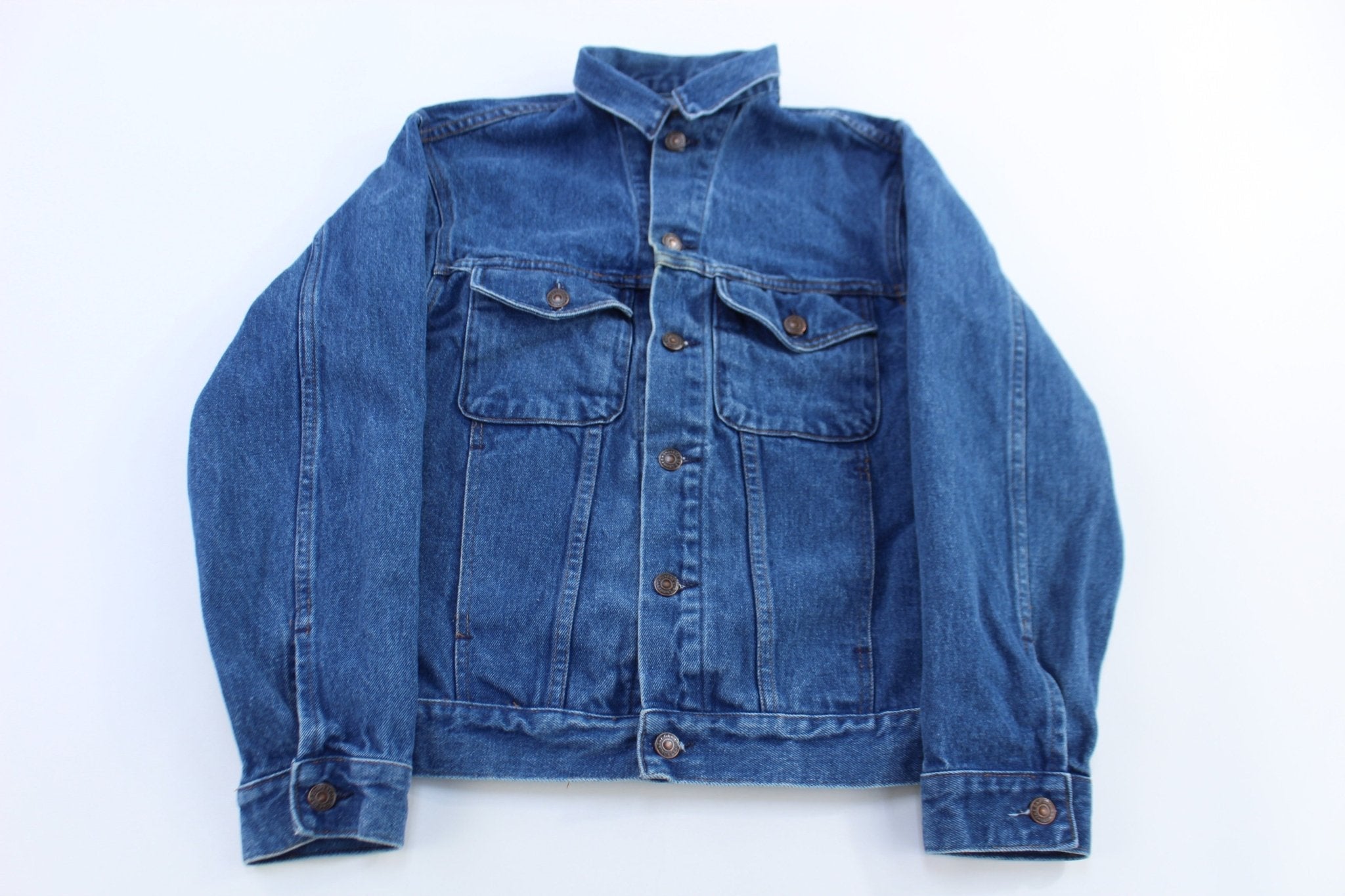 Vintage GAP Dark Wash Denim Jacket - jacket - Thrifted Threads