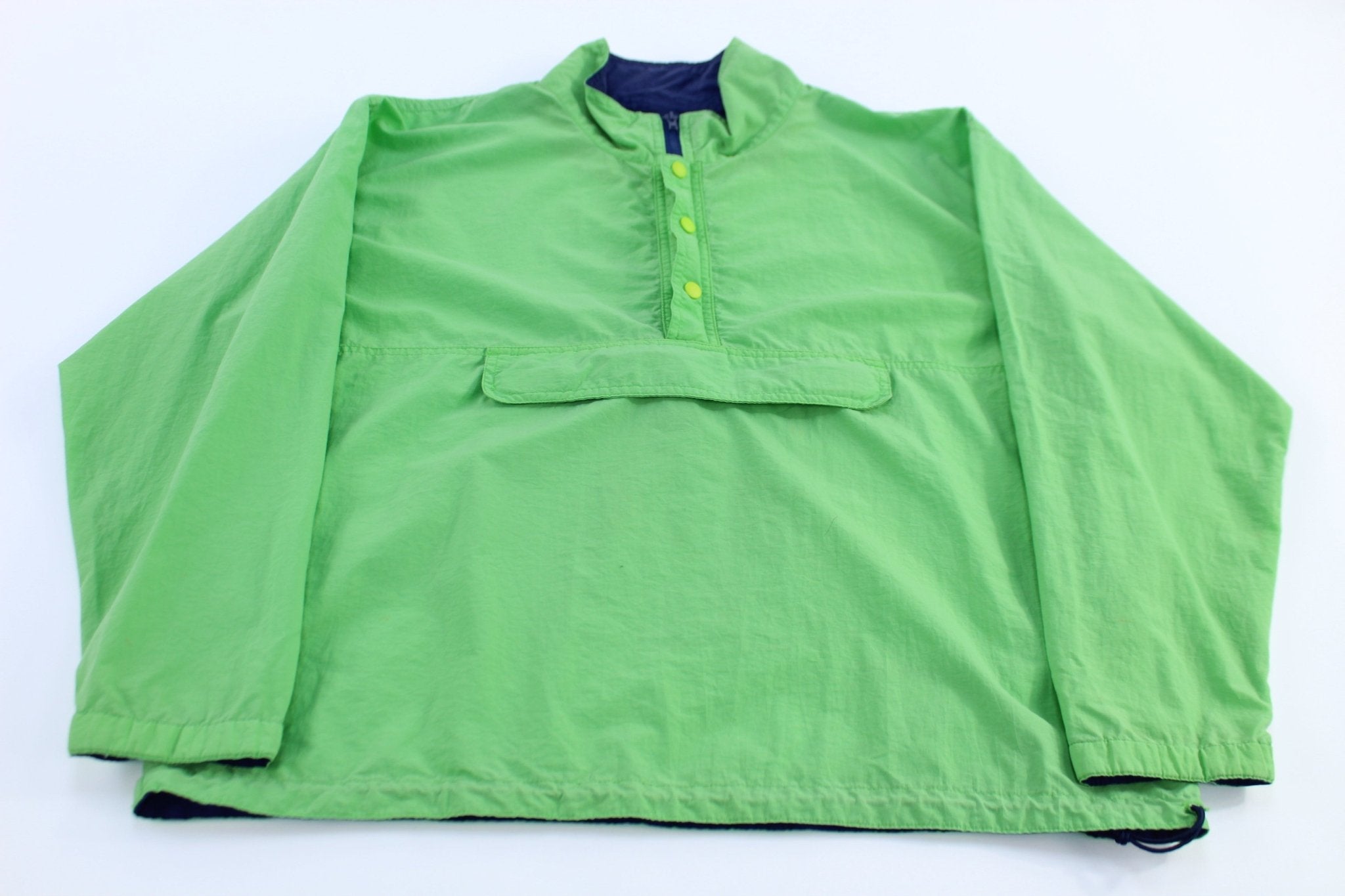 Vintage Gap Green Quarter Zip Windbreaker - Jacket - Thrifted Threads