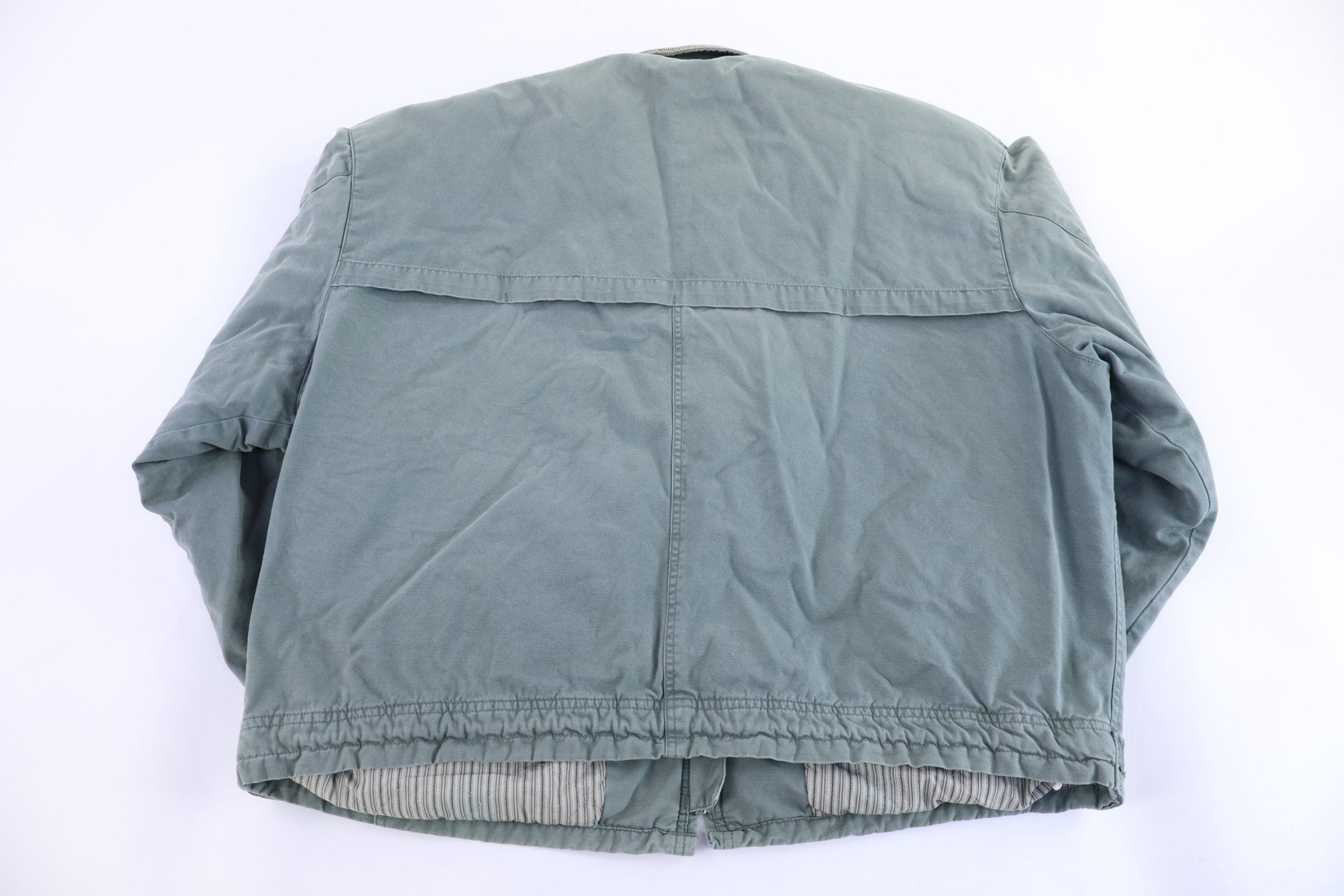 Vintage GAP Olive Green Full Zip Jacket - Jacket - Thrifted Threads