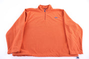 Vintage GAP Orange Quarter Zip Fleece Pullover - Sweater - Thrifted Threads