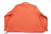Vintage GAP Orange Quarter Zip Fleece Pullover - Sweater - Thrifted Threads