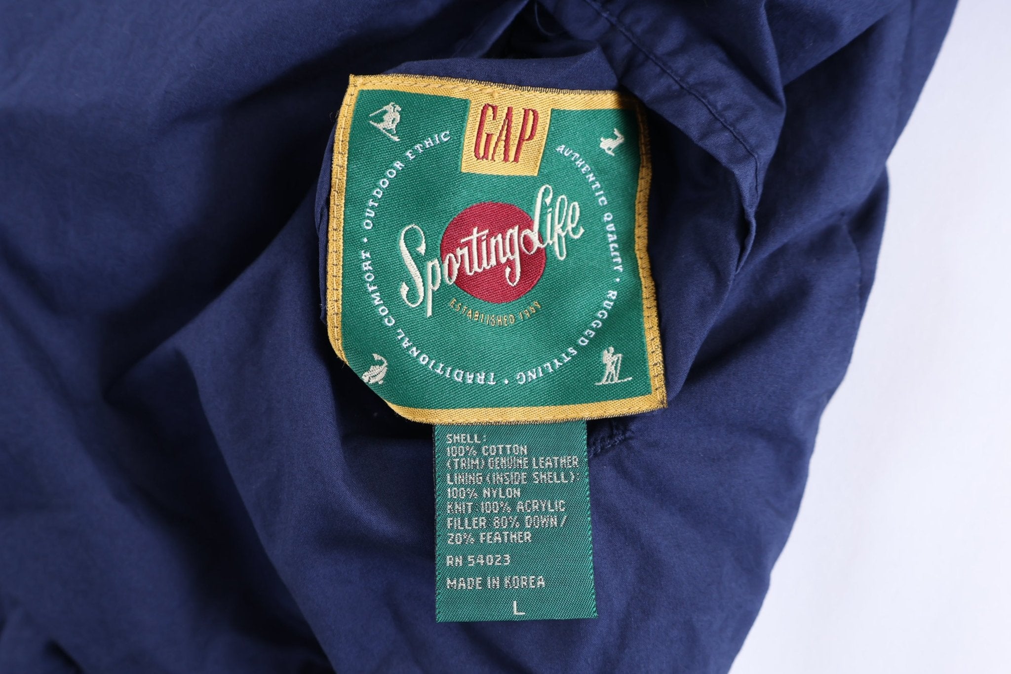 Vintage GAP Sporting Life Bomber Jacket - Jacket - Thrifted Threads