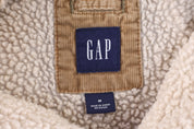 Vintage GAP Tan Sherpa Lined Jacket - Jacket - Thrifted Threads