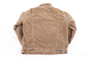 Vintage GAP Tan Sherpa Lined Jacket - Jacket - Thrifted Threads