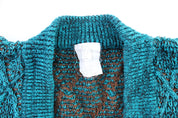 Vintage Geneva Knitted Cardigan Sweater - ThriftedThreads.com