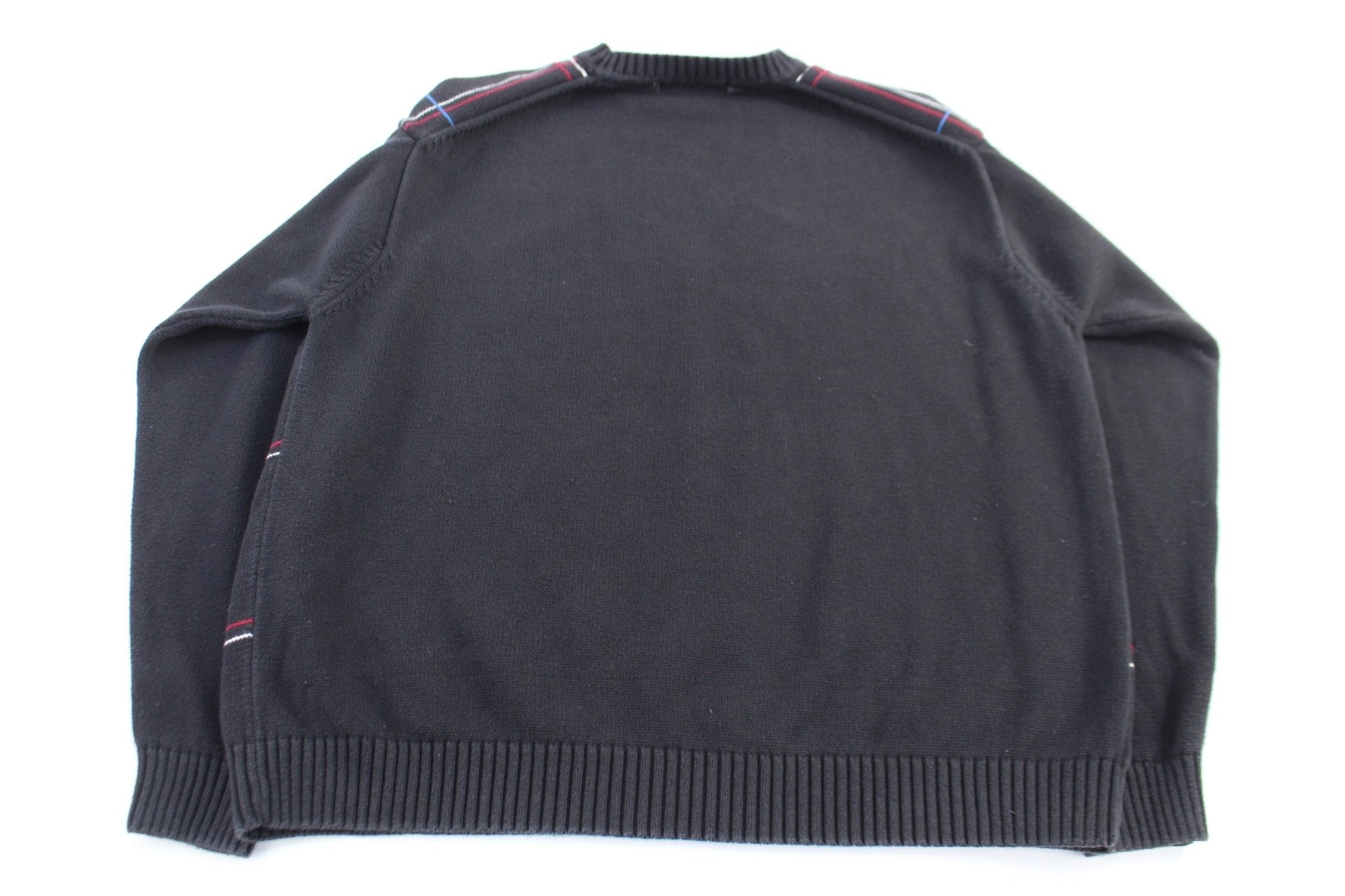 Vintage Geoffrey Beene Grid Pattern Knit Sweater - Sweater - Thrifted Threads