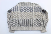 Vintage Geoffrey Beene Patterned Sweater - ThriftedThreads.com