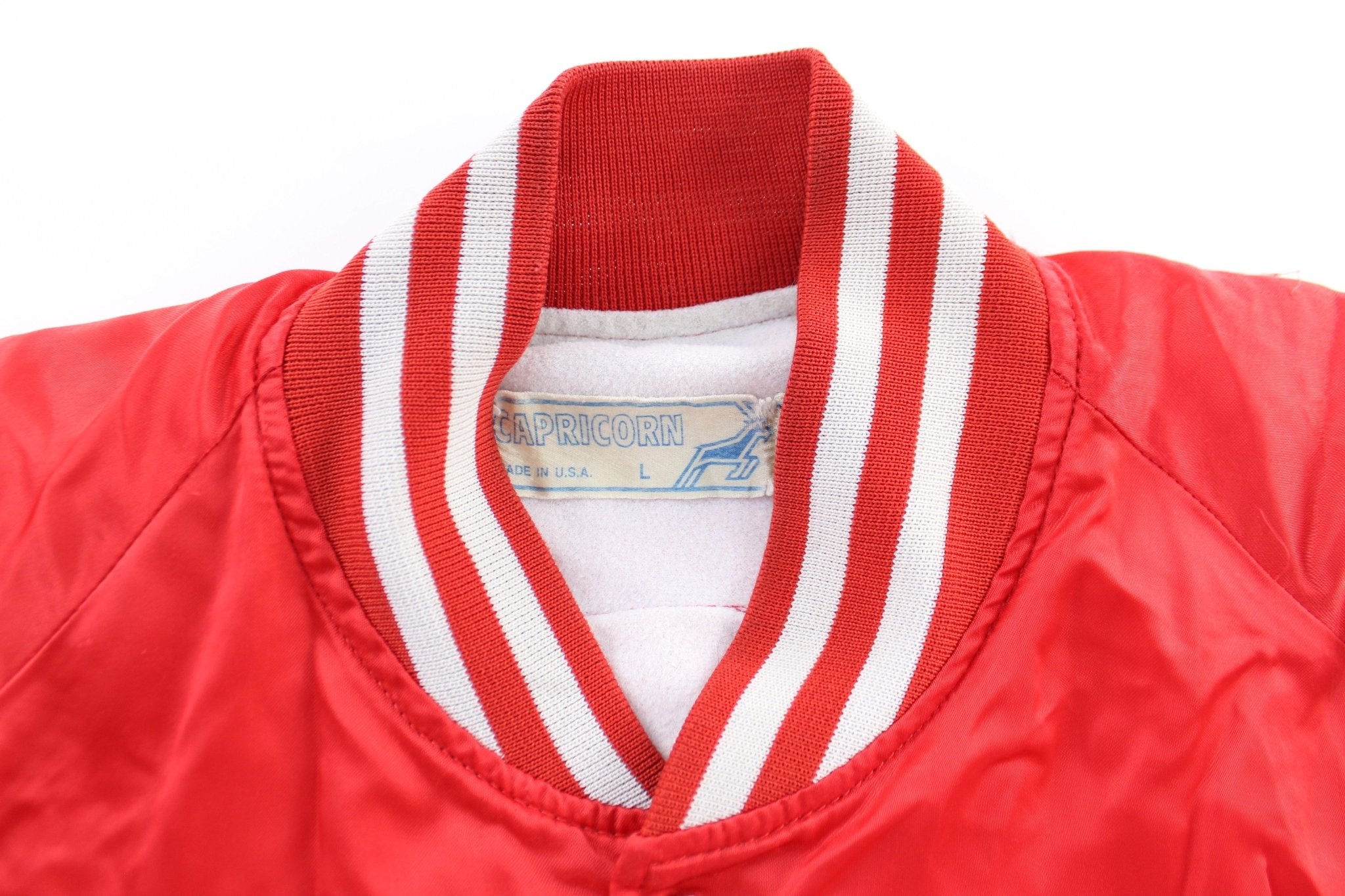 Vintage Gold Wing Road Riders Association Embroidered Jacket - ThriftedThreads.com