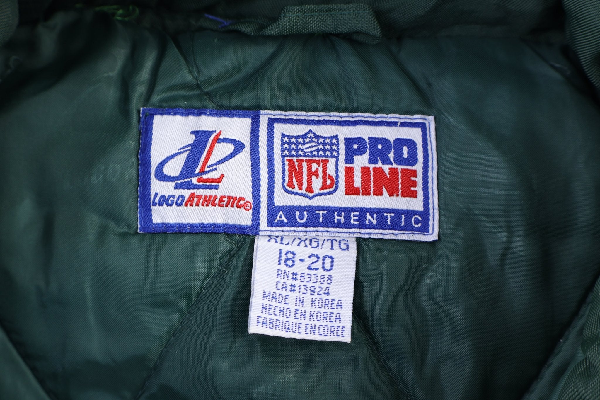 Vintage Green Bay Packers Football Full Zip Jacket - Jacket - Thrifted Threads