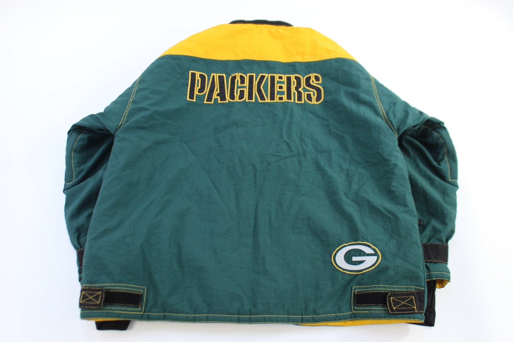 Vintage Green Bay Packers Football Full Zip Jacket - Jacket - Thrifted Threads