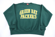 Vintage Green Bay Packers Football Sweatshirt - Sweatshirt - Thrifted Threads