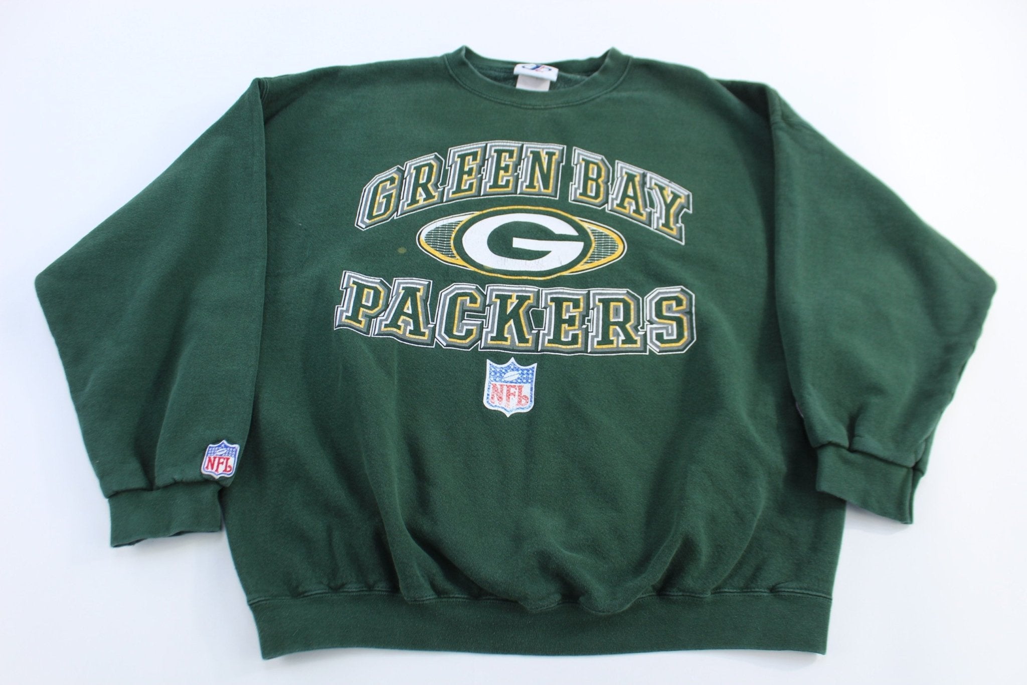 Vintage Green Bay Packers Football Sweatshirt - Sweatshirt - Thrifted Threads