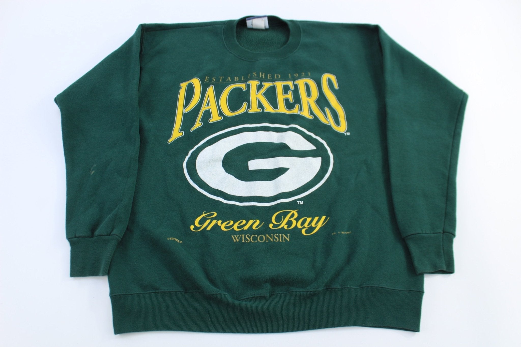 Vintage Green Bay Packers Football Sweatshirt - Sweatshirt - Thrifted Threads
