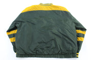 Vintage Green Bay Packers Reversible Pullover Windbreaker - ThriftedThreads.com