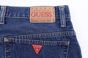 Vintage GUESS Dark Wash Denim Shorts - Pants/Shorts - Thrifted Threads
