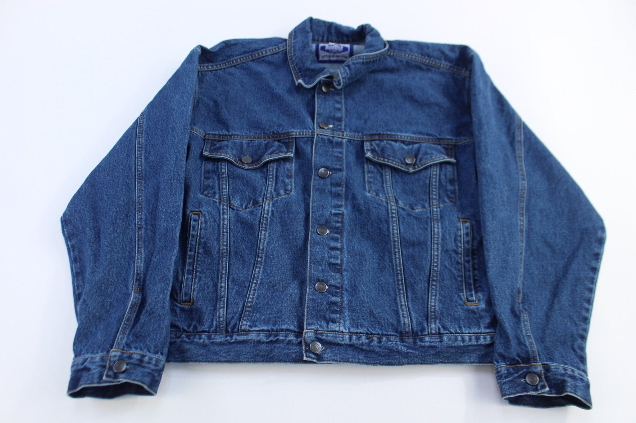 Vintage Hard Rock Cafe Dark Wash Denim Jacket - Jackets - Thrifted Threads