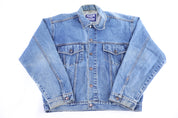 Vintage Hard Rock Cafe Denim Jacket - Jacket - Thrifted Threads