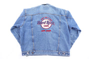 Vintage Hard Rock Cafe Denim Jacket - Jacket - Thrifted Threads