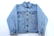 Vintage Hard Rock Cafe Embroidered Niagara Falls Denim Jacket - ThriftedThreads.com