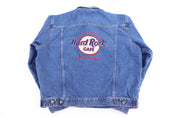 Vintage Hard Rock Cafe Save The Planet Denim Jacket - Jacket - Thrifted Threads
