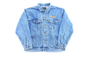 Vintage Hard Rock Orlando Embroidered Denim Jacket - ThriftedThreads.com
