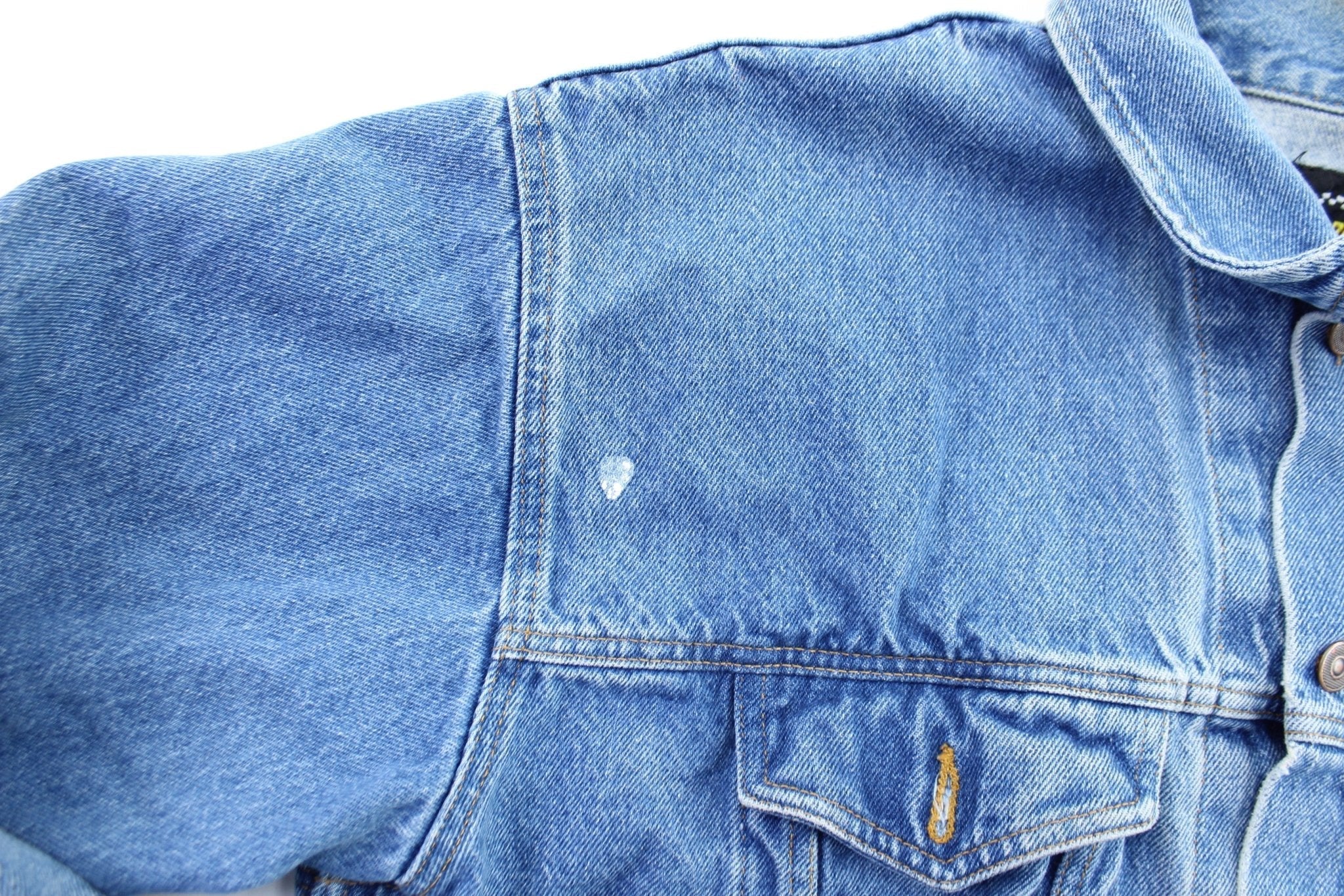 Vintage Hard Rock Orlando Embroidered Denim Jacket - Jacket - Thrifted Threads