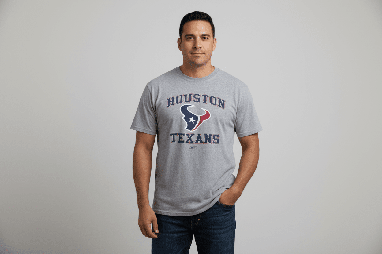 Vintage Houston Texas Football ST-shirt - Shirts & Tops - Thrifted Threads