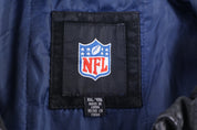 Vintage Indianapolis Colts Football Leather Suede Jacket - Jacket - Thrifted Threads