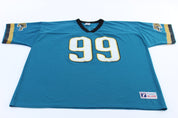 Vintage Jacksonville Jaguars 99 Joel Smeenge Football Jersey - ThriftedThreads.com