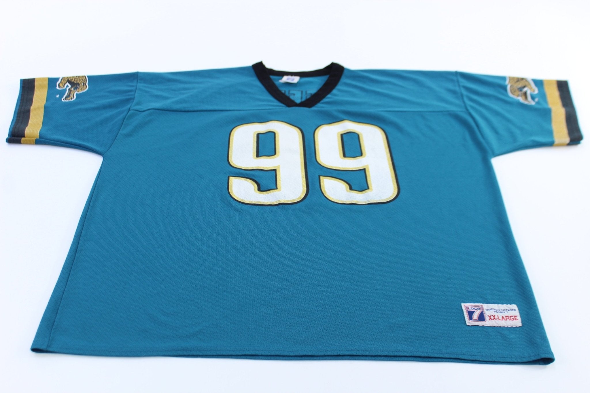 Vintage Jacksonville Jaguars 99 Joel Smeenge Football Jersey - ThriftedThreads.com