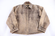 Vintage James Dean Leather Full Zip Jacket - Jacket - Thrifted Threads