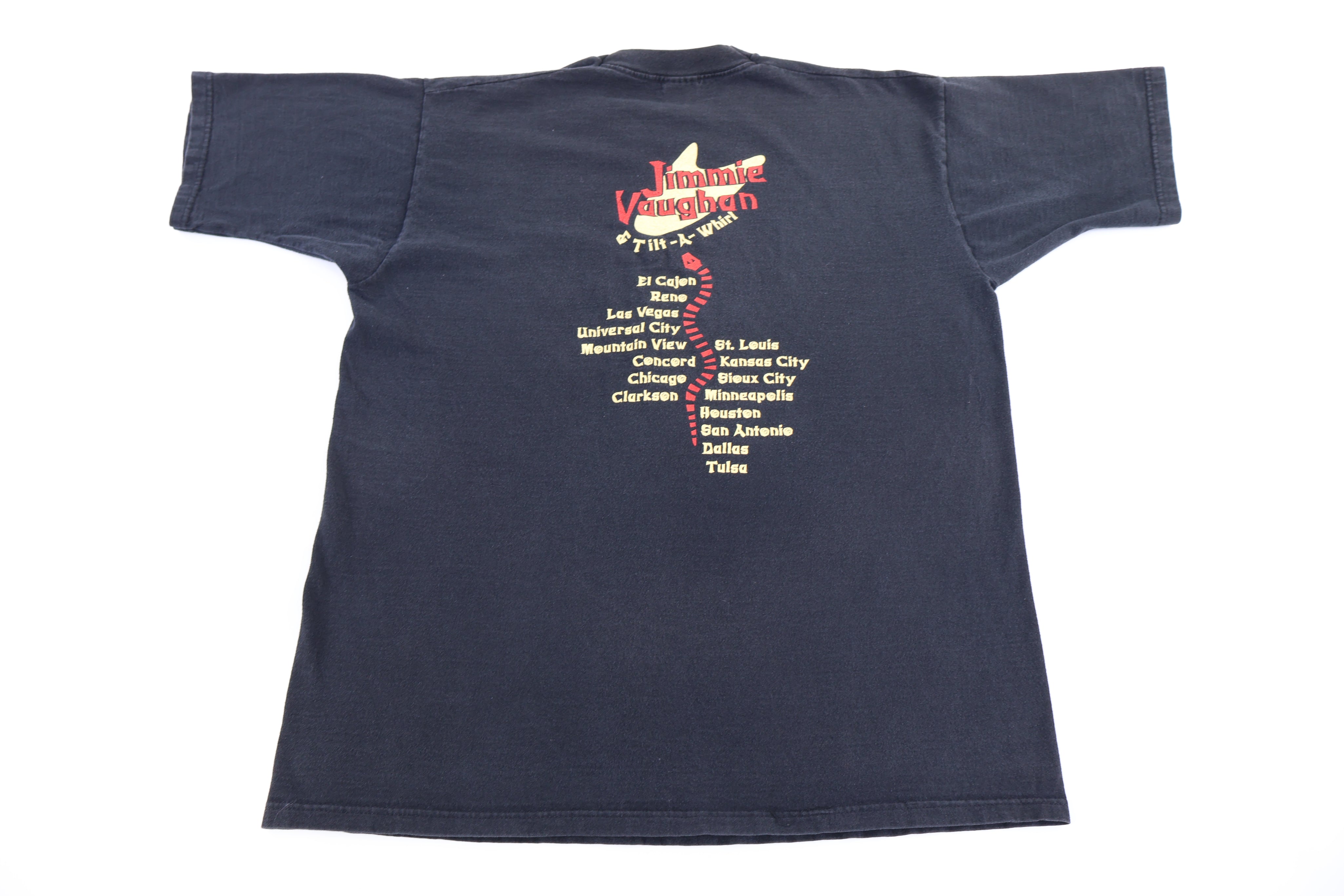 Vintage Jimmie Vaughn & Tilt A Whirl Tour T-shirt - Shirts & Tops - Thrifted Threads