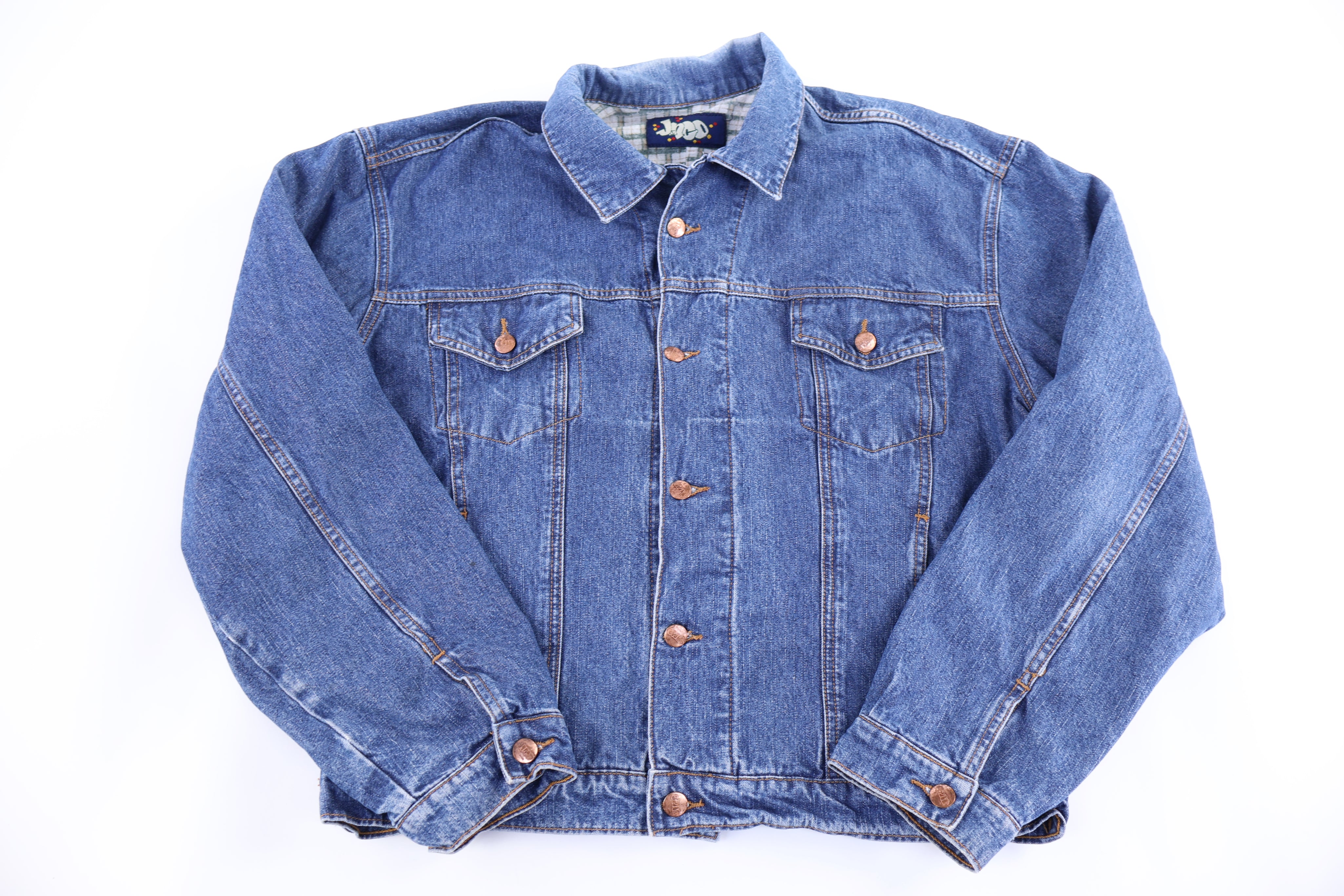 Vintage JNCO Dark Wash Denim Jacket - Jacket - Thrifted Threads