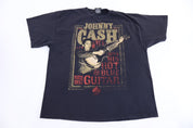 Vintage Johnny Cash With His Hot And Blue Guitar T-shirt - Shirts & Tops - Thrifted Threads
