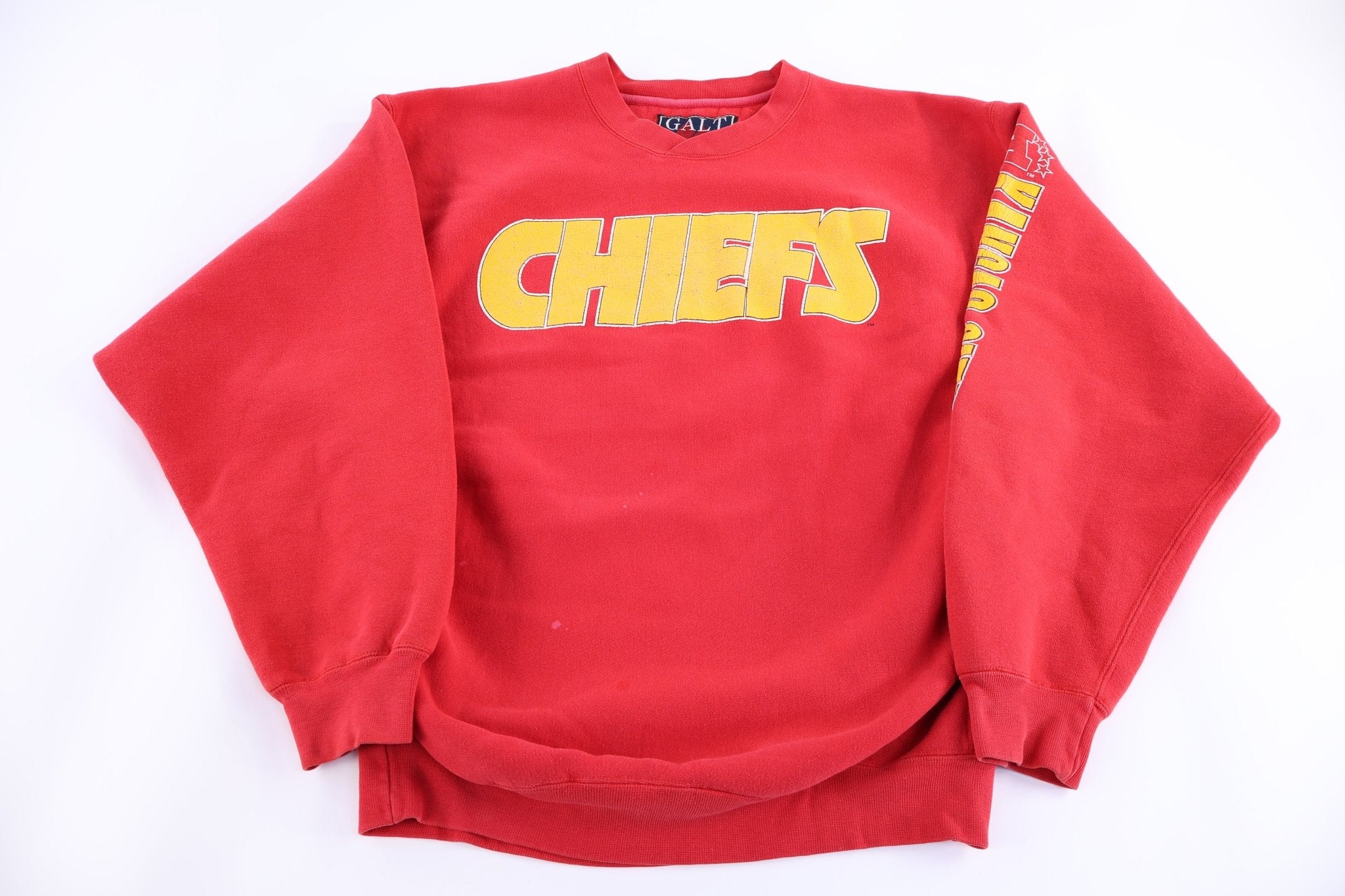 Vintage Kansas City Chiefs Football Sweatshirt - Sweatshirt - Thrifted Threads