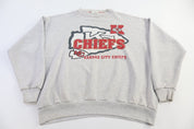 Vintage Kansas City Chiefs Football Sweatshirt - Sweatshirt - Thrifted Threads