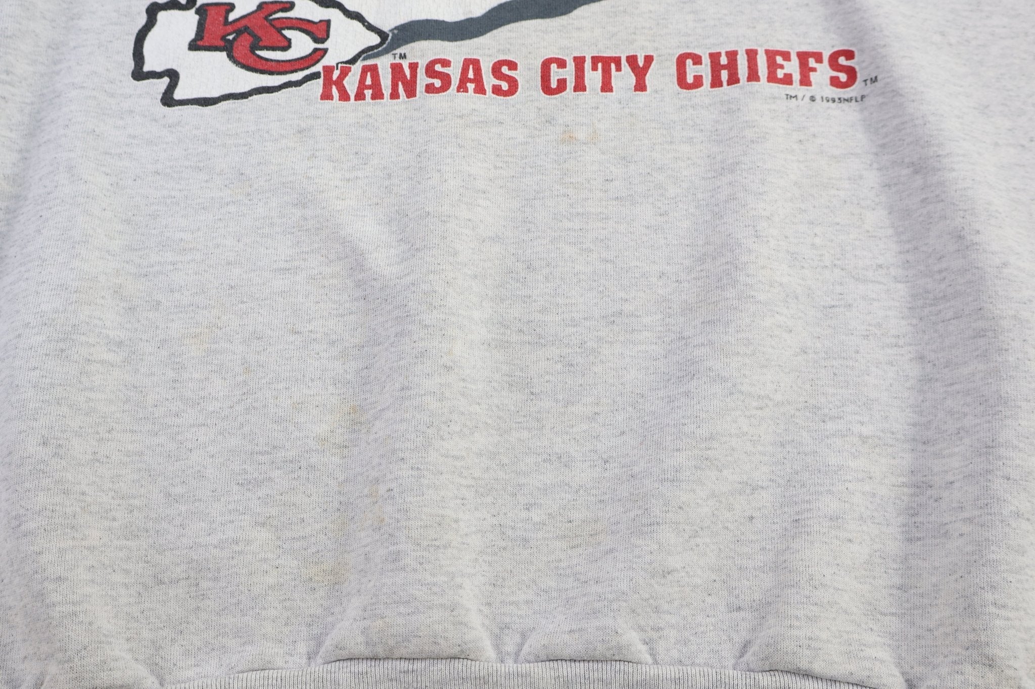 Vintage Kansas City Chiefs Football Sweatshirt - Sweatshirt - Thrifted Threads
