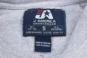 Vintage Kansas University Embroidered Sweatshirt - ThriftedThreads.com