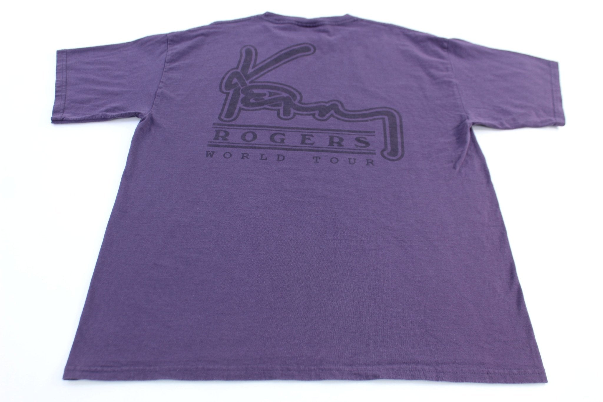 Vintage Kenny Rodgers World Tour T-shirt - Shirts & Tops - Thrifted Threads