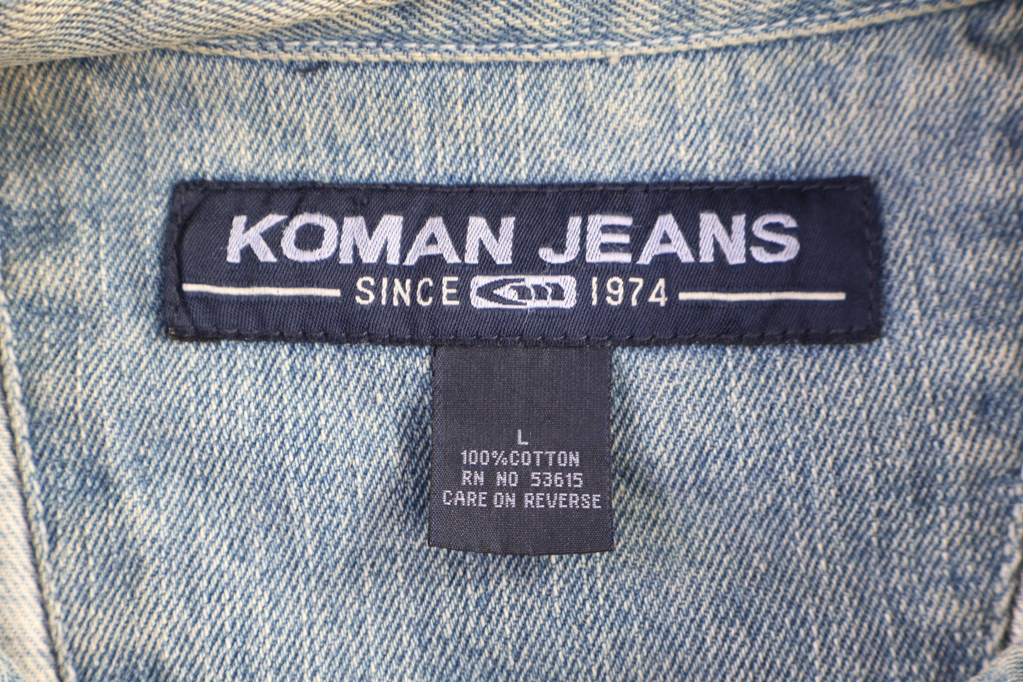 Vintage Koman Jeans Denim jacket - Jacket - Thrifted Threads