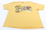 Vintage Kurt Busch Superman Racing Graphic T-shirt - Shirts & Tops - Thrifted Threads