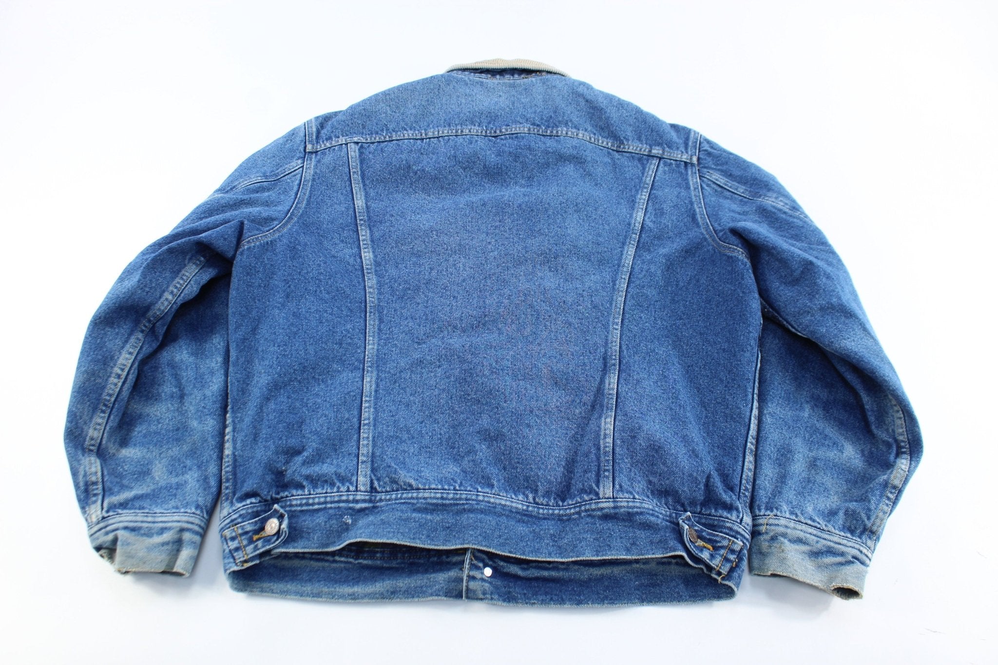Vintage Lee Blanket Lined Denim Jacket - ThriftedThreads.com