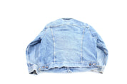 Vintage Lee Button Fly Denim Jacket - ThriftedThreads.com
