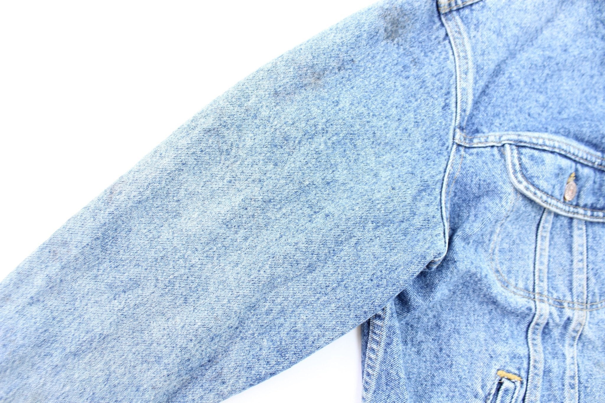 Vintage Lee Button Fly Denim Jacket - Jacket - Thrifted Threads