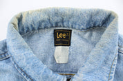 Vintage Lee Light Wash Denim Jacket - ThriftedThreads.com