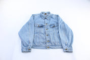 Vintage Lee Light Wash Denim Jacket - ThriftedThreads.com