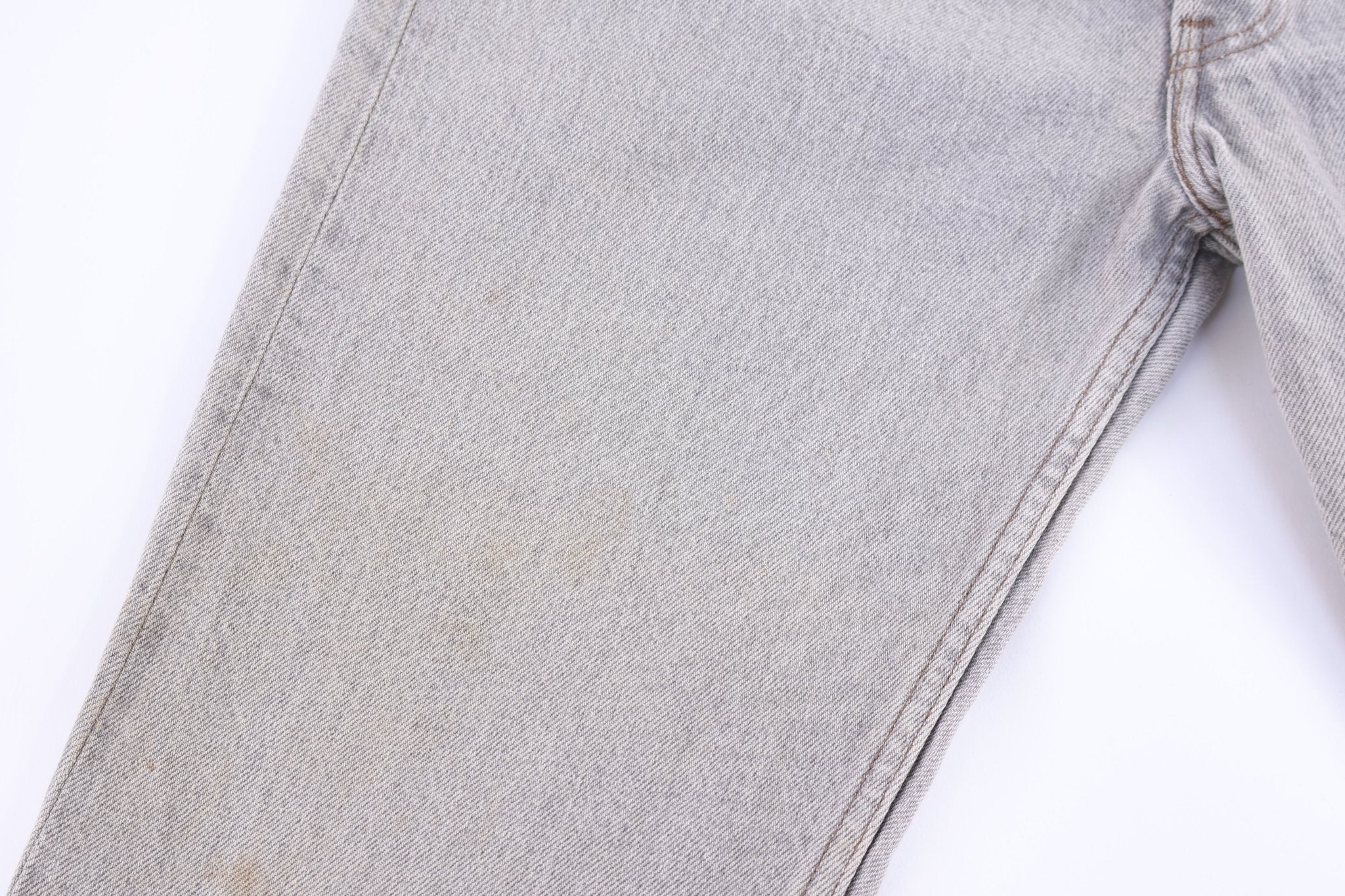 Vintage Levi's 501 Grey Denim Jeans - Pants/Shorts - Thrifted Threads